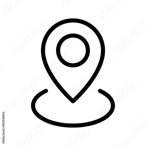 Precise Location Pin icon set for map navigation, GPS tracking, travel guidance and real-time positioning visuals