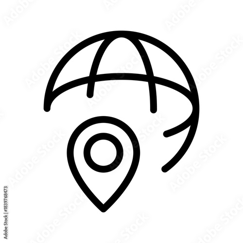 Comprehensive Global Location icon collection for world maps, international navigation, GPS tracking and travel guidance visuals