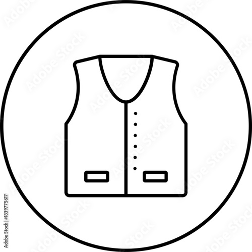 Waistcoat Icon