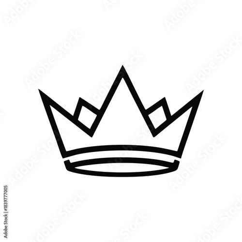 vector of a king's crown