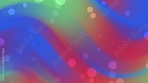 Wallpaper Mural Blurred seascape with floating bokeh dots, ideal for backgrounds, designs, and concepts related to relaxation, tranquility, and nature themes. Torontodigital.ca