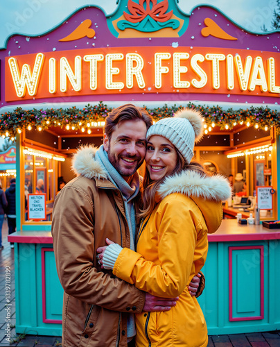 Winter Festival Couple