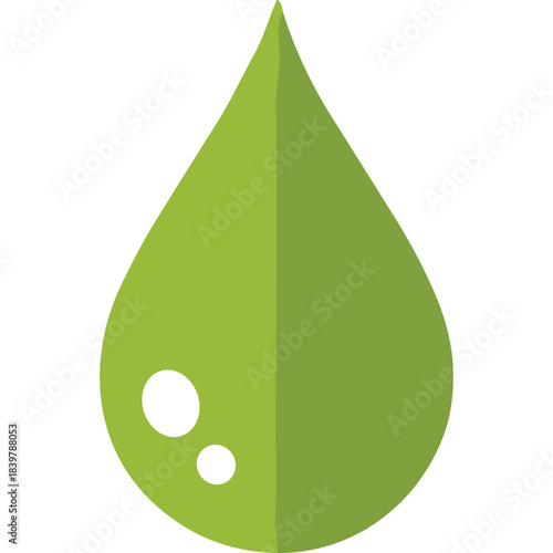 Green Leaf Icon With Small Blemishes Isolated On Black Background Simple Vector Illustration Representing Nature And Purity With Subtle Imperfections