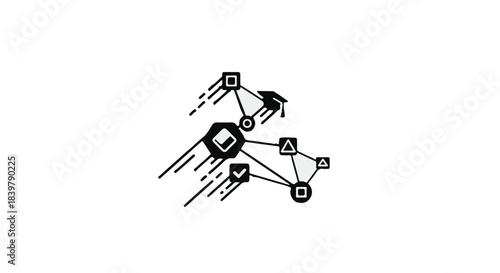 safety pins on white background