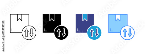 Replacement icon set multiple style collection