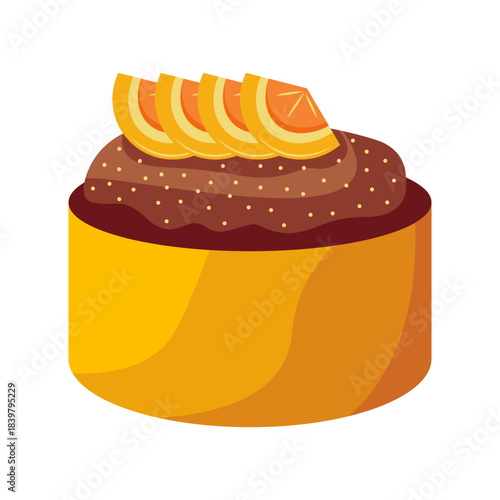 Tart Cupcake With Lemon Slice