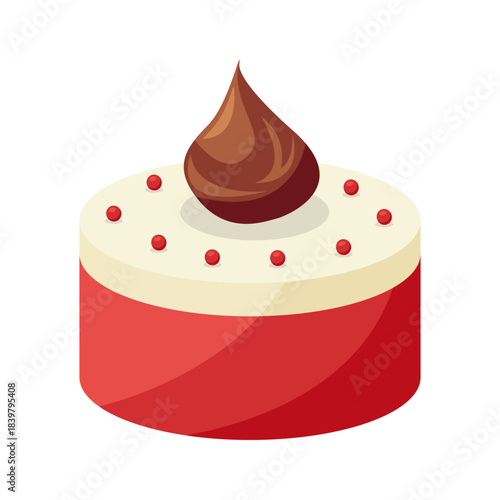 Creamy Chocolate Swirl Cake