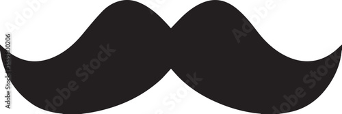 black and white vector illustration of a black cat