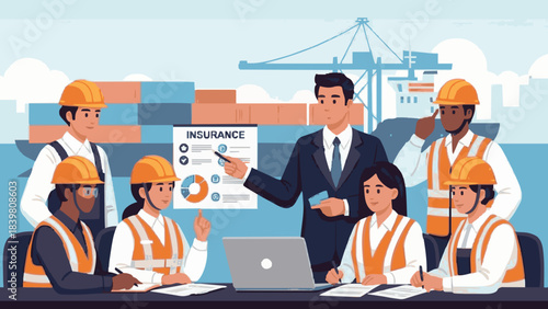 group of business people