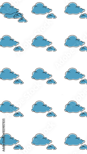 seamless pattern with dolphins