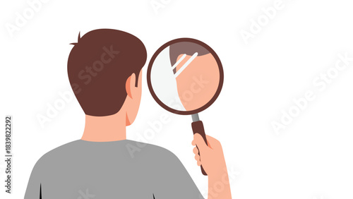 man with a cigarette