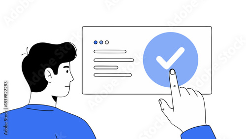 young woman with scissors