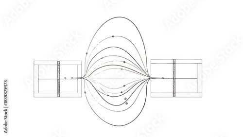 Abstract Representation of Sport Game Dynamics and Trajectory Lines