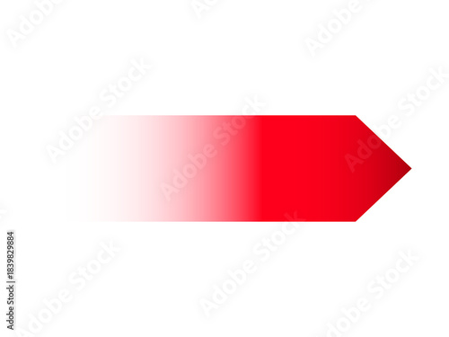 Free Download red arrow gradient clip art illustration isolated on white background - GFXLoad
