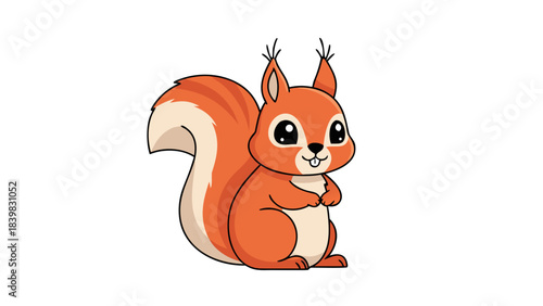 squirrel with acorn