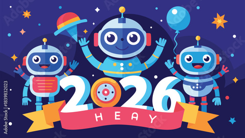 funny cartoon rocket vector illustration design with space and astronaut elements