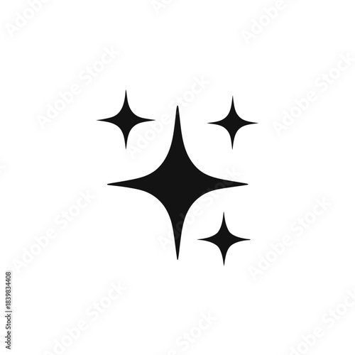 Starburst Icon Silhouette Transparent Background