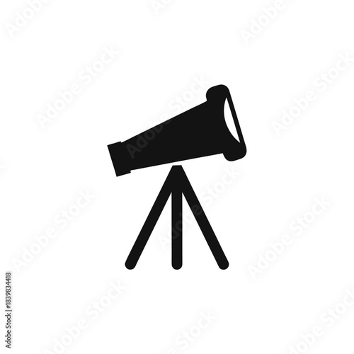 Telescope Silhouette Transparent Background