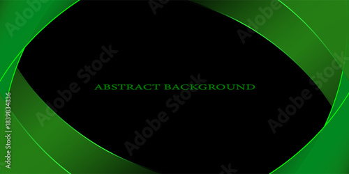 Abstract golden light curves on grey metallic with black empty space design, modern luxury futuristic creative background vector