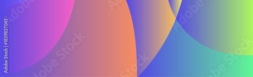 Vibrant Abstract Gradient Background with Smooth Flowing Shapes and Pastel Colors perfect for website banner, web background, presentation slide, social media