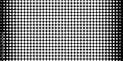 Halftone wave background. Curved gradient texture or pattern. Vector illustration.
