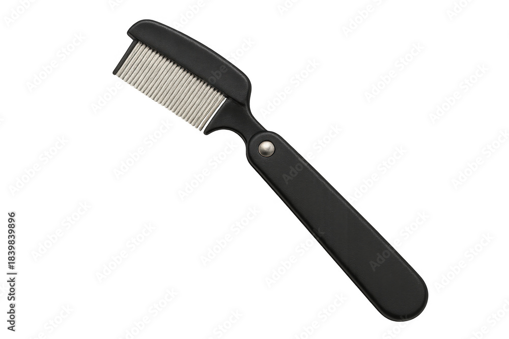 Obraz premium Folding eyelash eyebrow comb for beauty grooming