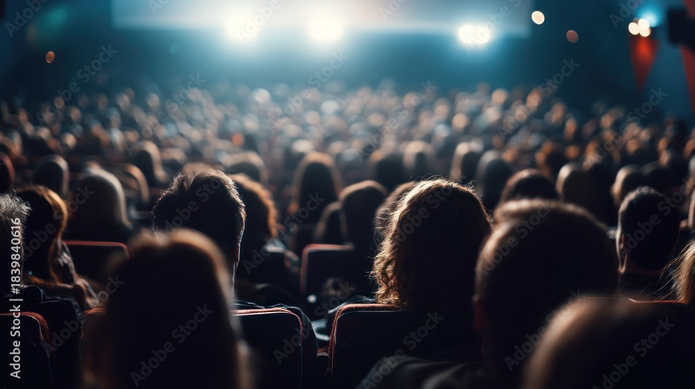 Obraz premium Theater audience