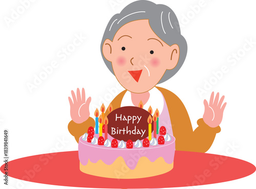 お母さんの誕生日
