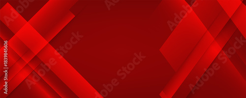 Banner background abstract, colorful, red gradations, slash abstract, memphis, eps 10