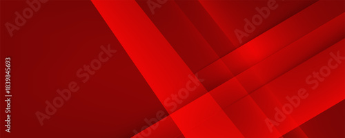 Banner background abstract, colorful, red gradations, slash abstract, memphis, eps 10