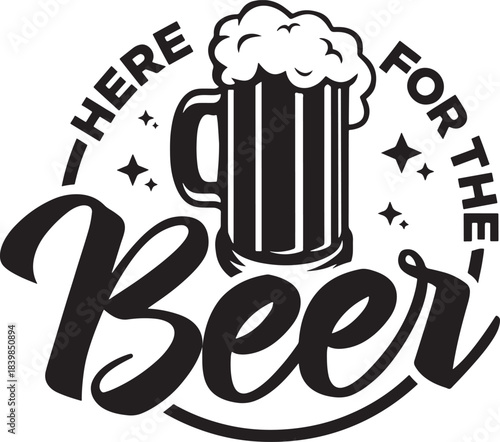 Here for the beer mug graphic design