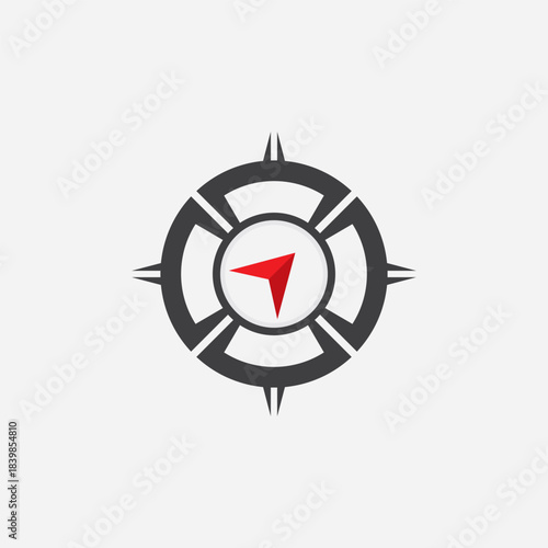 Compass Logo Template vector icon illustration