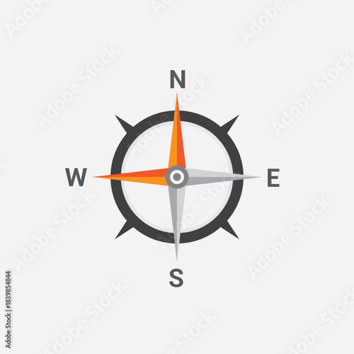 Compass Logo Template vector icon illustration