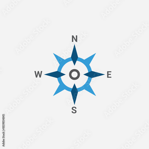 Compass Logo Template vector icon illustration