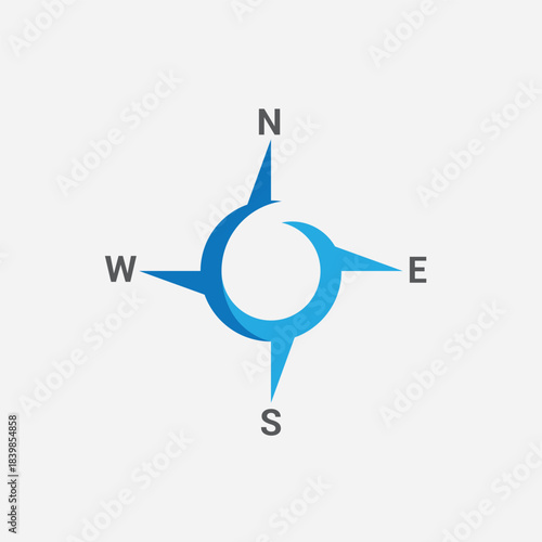 Compass Logo Template vector icon illustration