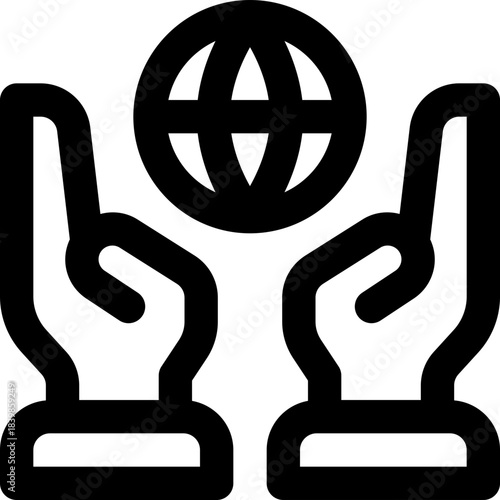 cultural activities line icon. Clean and minimalist vector icon for websites, mobile apps, presentations, and logos. Fully scalable and customizable for any project.