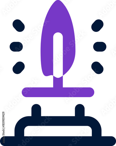 quill duotone icon. Sleek and modern vector icon for websites, mobile apps, marketing materials, and corporate design. Fully scalable and ready to use.