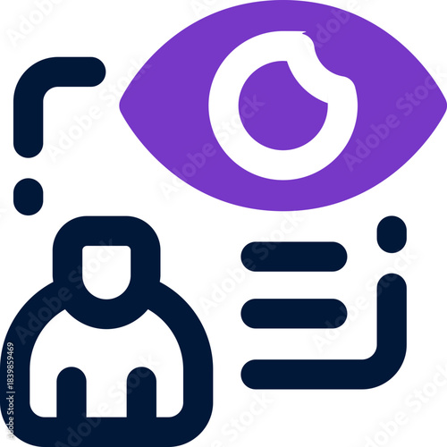 perspective duotone icon. Sleek and modern vector icon for websites, mobile apps, marketing materials, and corporate design. Fully scalable and ready to use.