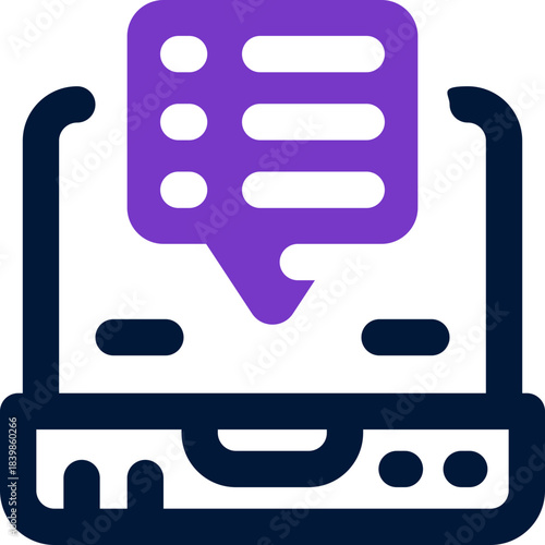 online support duotone icon. Sleek and modern vector icon for websites, mobile apps, marketing materials, and corporate design. Fully scalable and ready to use.