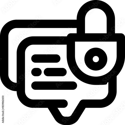 private line icon. Clean and minimalist vector icon for websites, mobile apps, presentations, and logos. Fully scalable and customizable for any project.