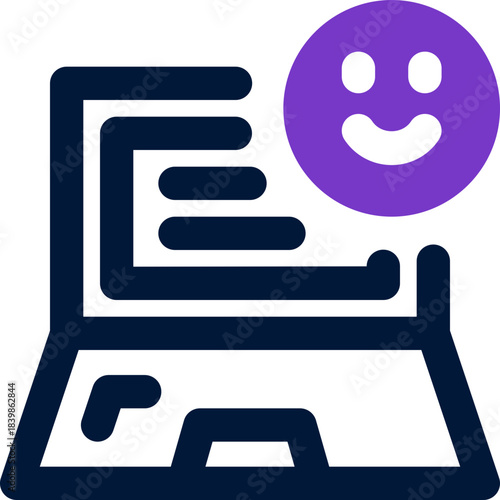 testimoni duotone icon. Sleek and modern vector icon for websites, mobile apps, marketing materials, and corporate design. Fully scalable and ready to use.