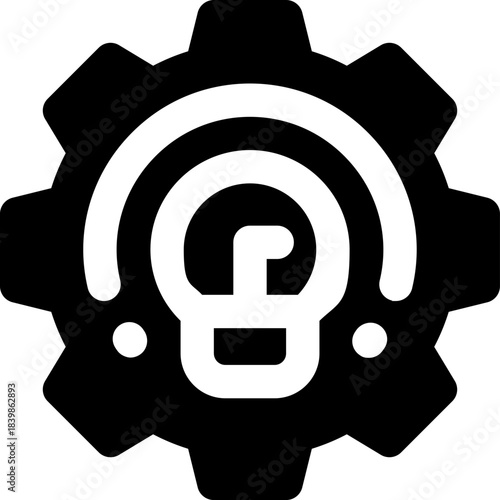 innovation glyph icon. Strong and solid vector icon for websites, mobile interfaces, presentations, and visual branding. High quality and easy to edit.