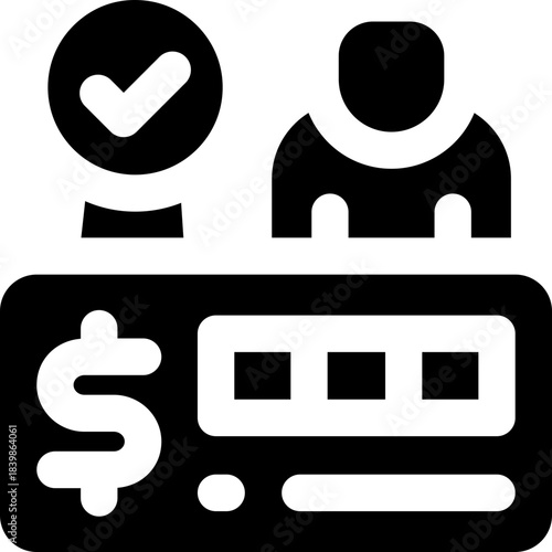 competitor analysis glyph icon. Strong and solid vector icon for websites, mobile interfaces, presentations, and visual branding. High quality and easy to edit.