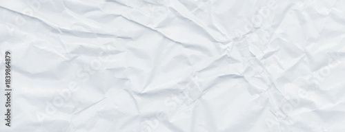 White old paper with vintage texture and folded crumple effect. Vector background suitable for craft design, aged cardboard look, or antique presentation template, collage