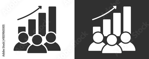 Sales Icon Set Vector Collection Isolated In Black And White