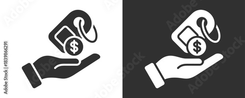 Pricing Icon Set Vector Collection Isolated In Black And White