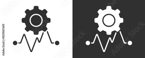 Resistance Icon Set Vector Collection Isolated In Black And White