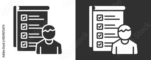 Accountability Icon Set Vector Collection Isolated In Black And White