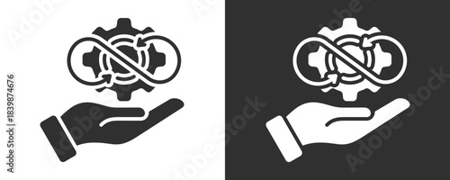 Transformation Icon Set Vector Collection Isolated In Black And White