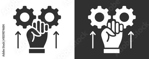 Revolution Icon Set Vector Collection Isolated In Black And White